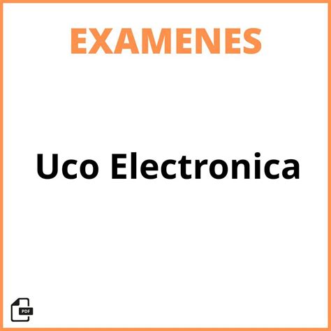 uco examenes